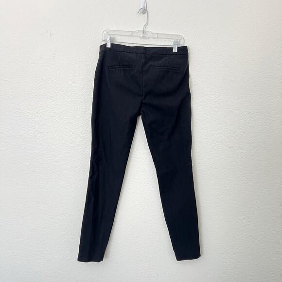 [J. Crew] Ryder Black Maternity Side Panel Slim Ankle Trouser Pants Sz 10T Tall - Picture 2 of 11